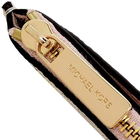 Miniatura 6 de Michael Kors Jet Set - Estuche para tarjetas con cremallera superior cartera para monedas color marrón Marrón Jet Set Travel