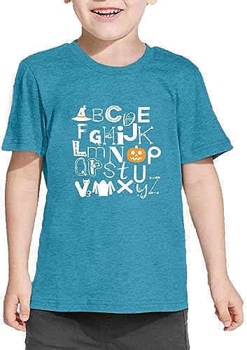 ABC Shirt Toddler Boys Girls Back to School Tshirt Kids Cute First Day of School Gifts Alphabet Tee Tops3
