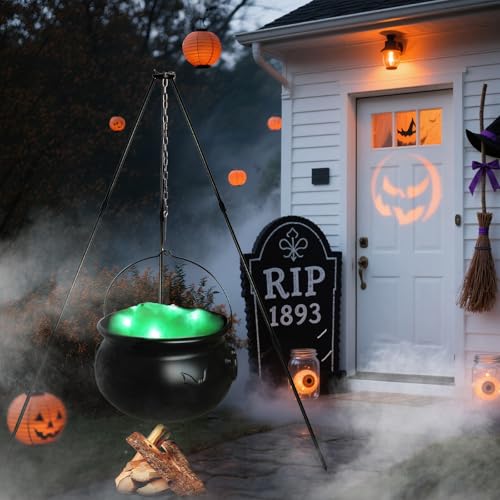 Halloween Decorations Outdoor Large Witch Cauldron on 35.5