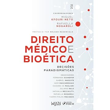 Capa do livro Direito Médico e Bioética - Decisões Paradigmáticas - 1ª ED - 2024