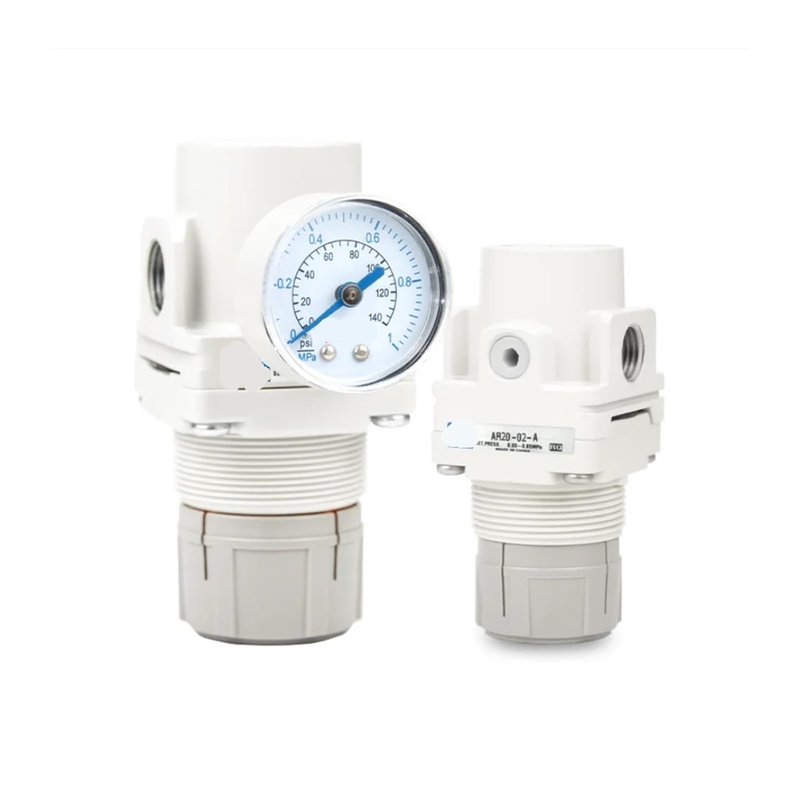 LEOTNNDQ 1PCS pneumatic pressure reducing valve AR20-02-A/AR10-M5/AR30-03BG pressure regulating valve(AR30-03BG-A)