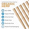 Evolv Organic Hemp Pre Rolled Cones Rolling Paper | Size: 1 1/4 (84/26mm) | Evolv Tip | 900 Count Case | Unbleached, Slow Burning Preroll Cones | Rolling Cone
