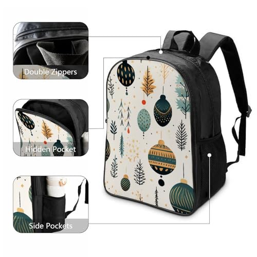 Mochila escolar 3D de Navidad con estuche y bolsa para regalar en el nuevo curso 3