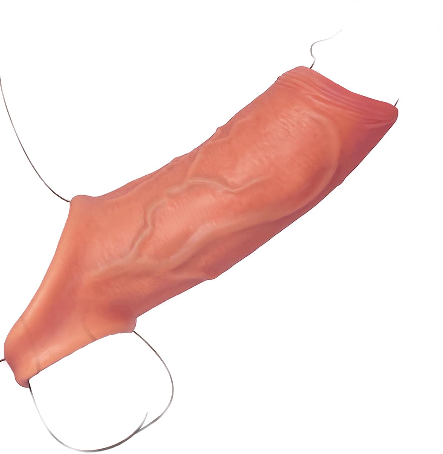 Guaina Fallica Anello per Pene da Uomo, Estensore Prolunga Allungamento del Pene Maschile Fallo Indossabile, Guaina Pene per Uomo, Sexytoysys Coppia Sex Toys Sessuali per Donna Uomini Sex Toy