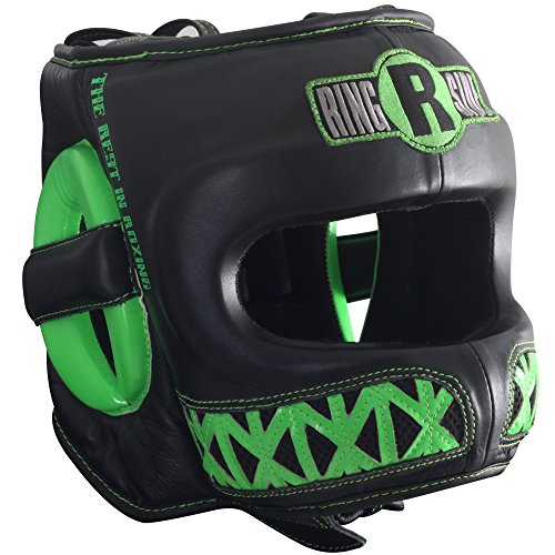 Image of Ringside Youth Deluxe Face Saver Boxing Muy Thai MMA Sparring Head Protection Kids Headgear