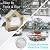 Ermete Window Bird Feeder with Strong Suction Cups, Large View Clear Feeder, Seed Tray, 13in x 5.5in x 4.2in for Outside Weather Proof (S2)