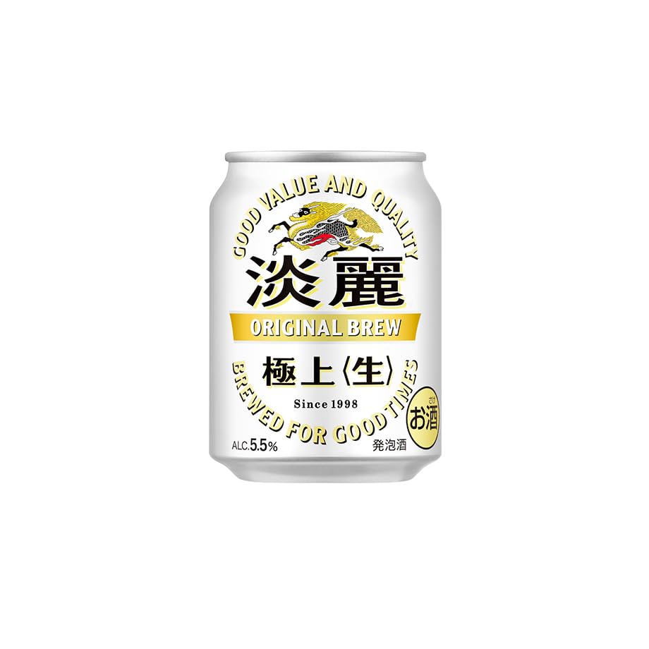Amazon.co.jp: キリン 淡麗極上 生 250ml 缶 24本×4ケース (96本