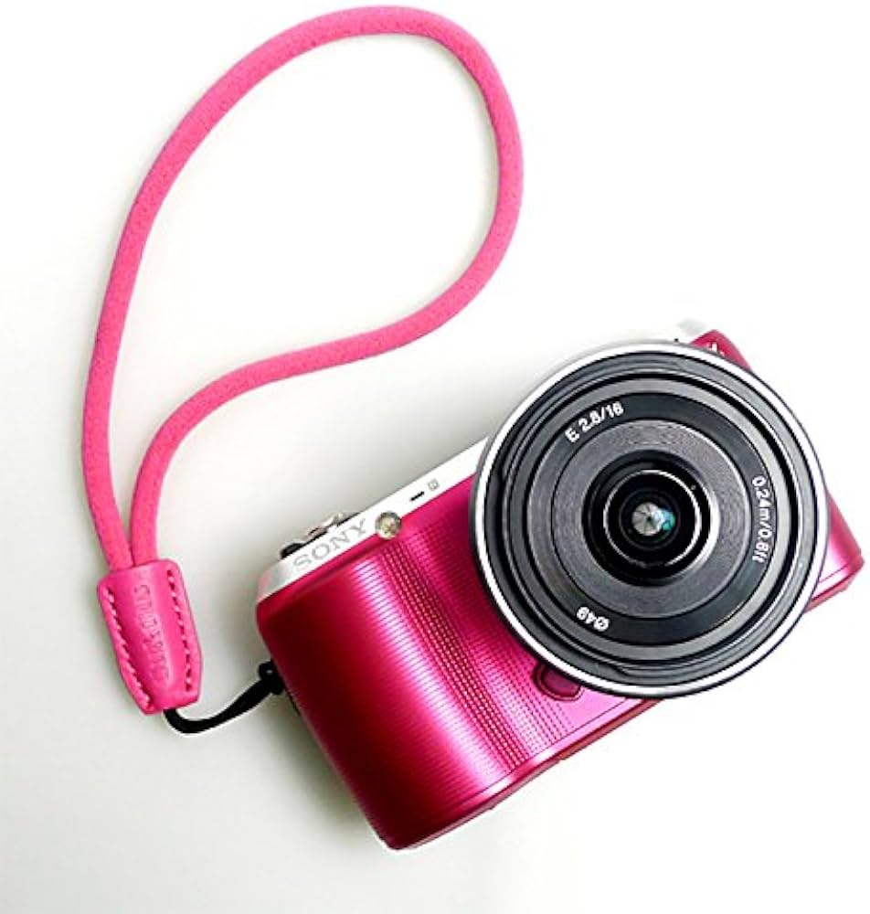 Amazon | GARIZ DD-WSP4 ミラーレスカメラ用リストストラップ ピンク