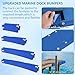 Dock Bumpers 16 Inch,Boat Dock Bumper,Dock Bumper Guards Dock Bumper,Dock Bumpers Marine,Boat Dock Guards,Dock Post Bumpers Boat Bumpers for Docking Piling,Screws Included (Blue)
