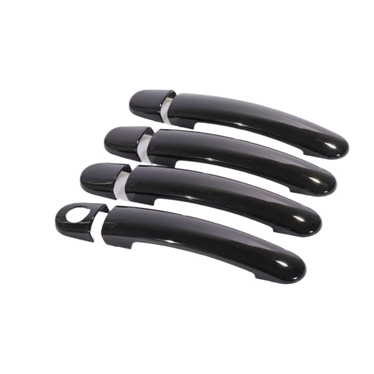 Feoosvx B For Vw For Golf 5 Mk5 For V For Rabbit 1K 2004-2009 Gloss Lack Chrome Car Door Handle Covers Accessories Styling Stickers Door Handle Handle Side(B)
