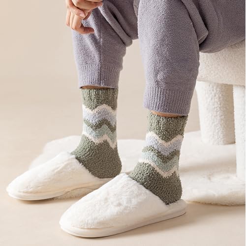 Sock,Boy Furry Socks for Winter Autumn Thermal Boot Socks Bohimian for Sleeping Floor Indoor Thicken Couple-Socks3