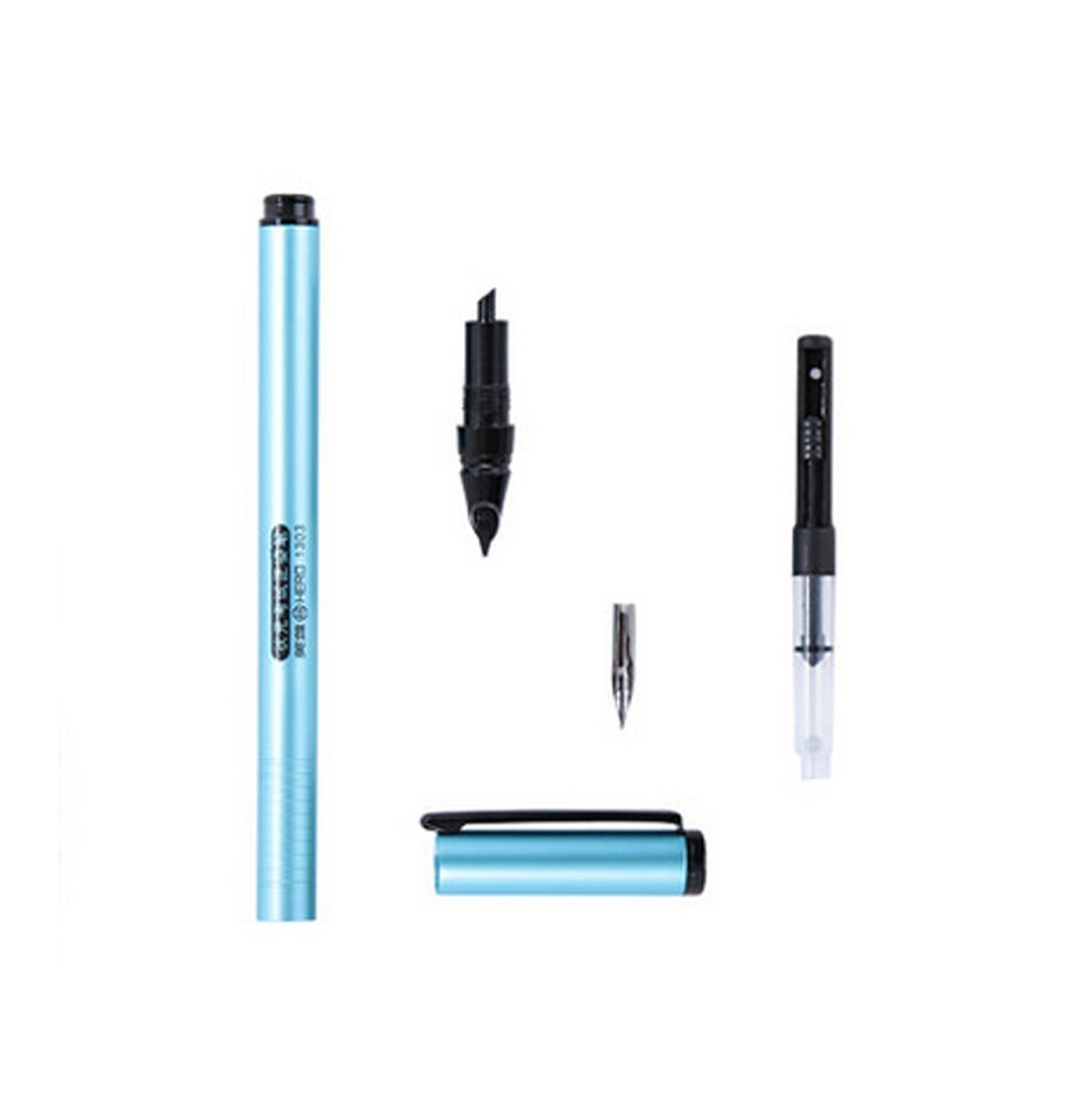 Eroe 1303 Penna Stilografica Extra Fine Argento