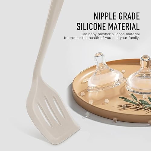 Miniatura 6 de Juego de utensilios de cocina  Juego de utensilios de cocina de silicona resistente al calor de 446 F, herramientas de cocina y accesorios para