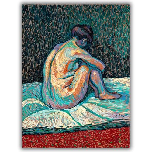 Toile giclée Nude from the Back Arthur Segal tableau décoration murale S
