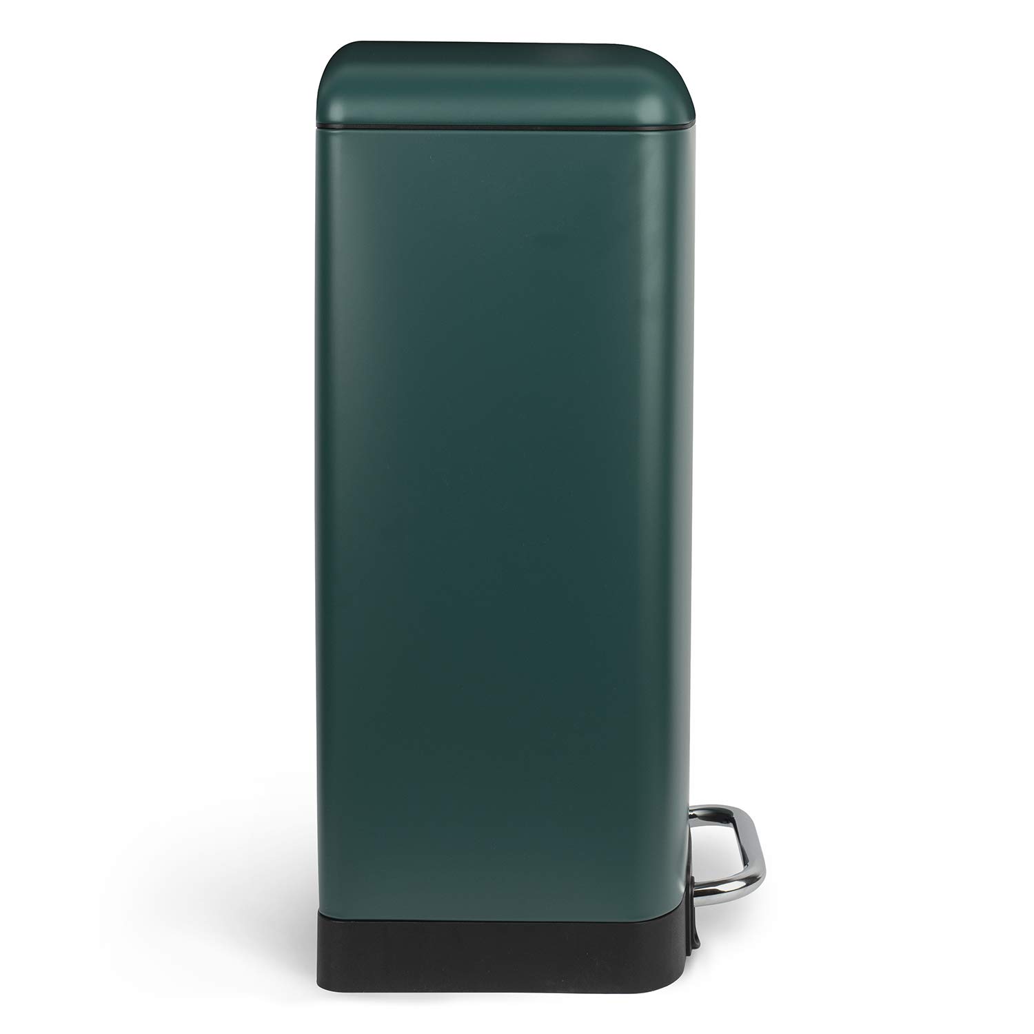 Les Collectors Küchen-Tretabfalleimer Edelstahl n°701 Fassungsvermögen 30 L, Kompakt, Herausnehmbares Innensiegel, Elegantes Design Mattes Finish, Strapazierfähig, Geräuscharmer Deckelverschluss