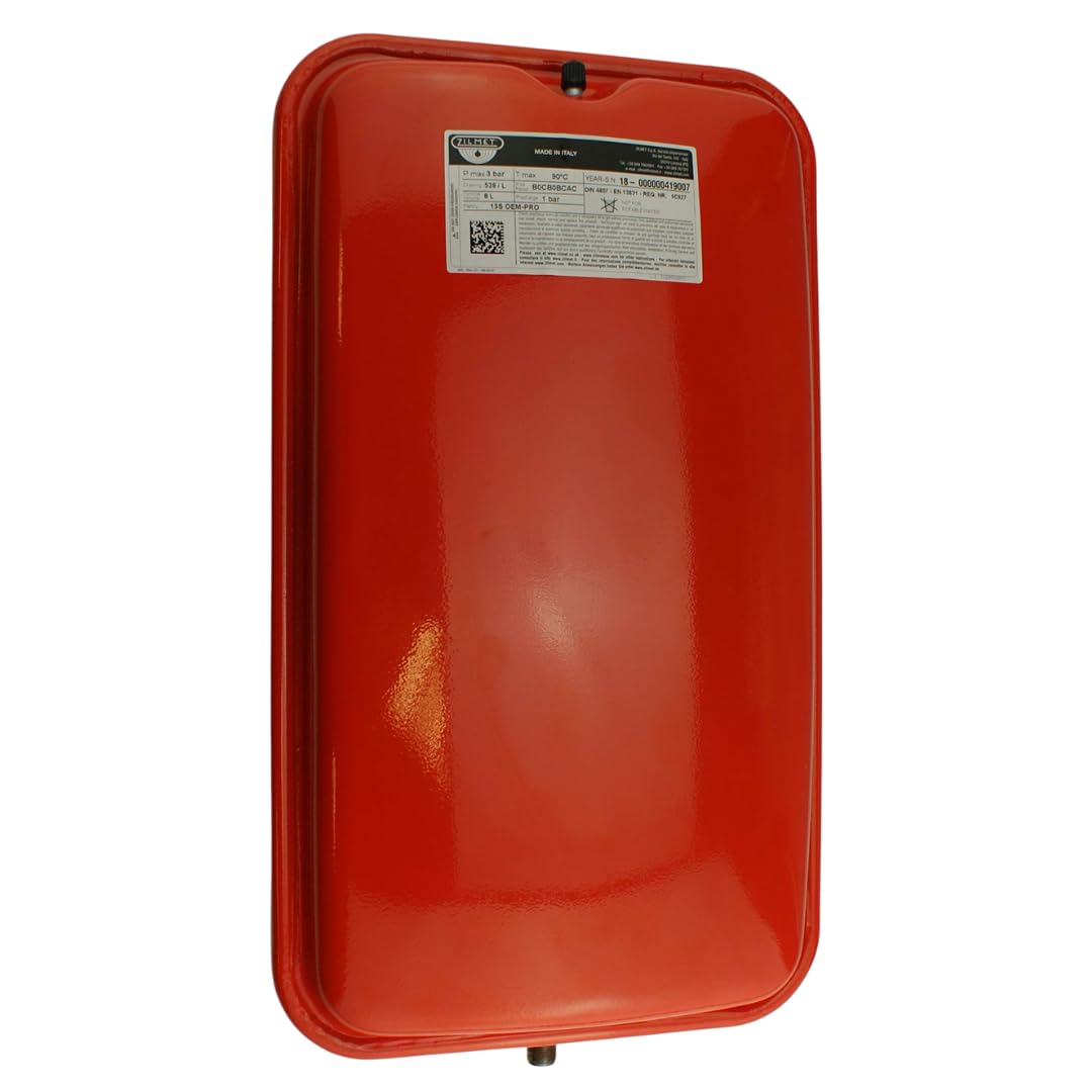 Vaso di espansione per caldaia, 8 litri, compatibile con Baxi Gold Series - 5114691