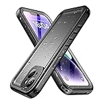 SPORTLINK Waterproof Case - Shockproof Heavy Duty Front Back Cover Built in Screen/Camera Protector 360 Full Body Protective IP68 Dustproof Military Bumper for iPhone 14 (6.1"), Black