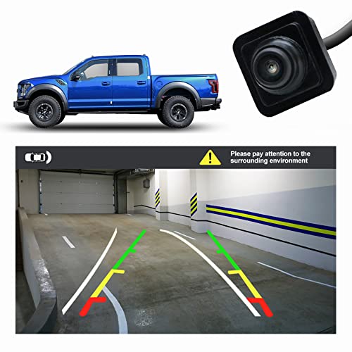Image of YULU AHD Backup Camera for Ford F150 /F250 /F350 /F450 2015-2020 Night Vision 140 Rear View Angle (15-17 F150)