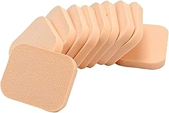 Other Soft Sponge for Makeup, 10 Pieces, Rectangular, Silicone