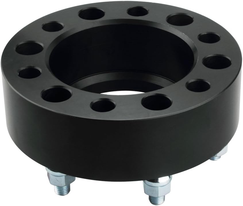DCVAMOUS 4PC Black 6x5.5 Hubcentric Wheel Spacers Compatible with Toyota, 6x139.7 Wheel Spacers 3 Inch 12x1.5 Studs for 1995-2024 Tacoma, 1986-2024 4Runner, 2007-2014 FJ Cruiser, 2000-2006 Tundra