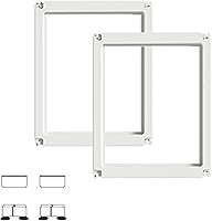 Vista 9 de Corralito de acrílico transparente para perros, corral transparente para perros para interiores, fácil de montar, corral transparente para mascotas