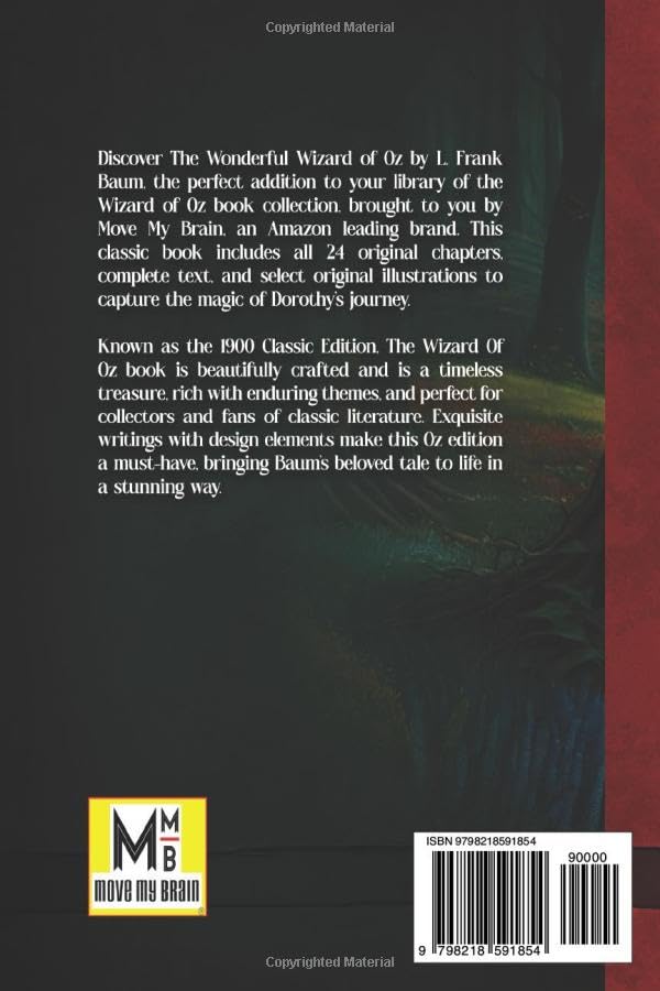 The Wonderful Wizard of Oz Annotated: Original First Edition Book Unabridged Text That's Part Of The Oz Collection - Image 2