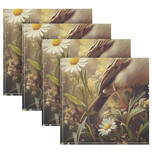 Servilletas de Tela ALAZA Set de 4 Multicolor 50.8 x 50.8 cm miniatura 5