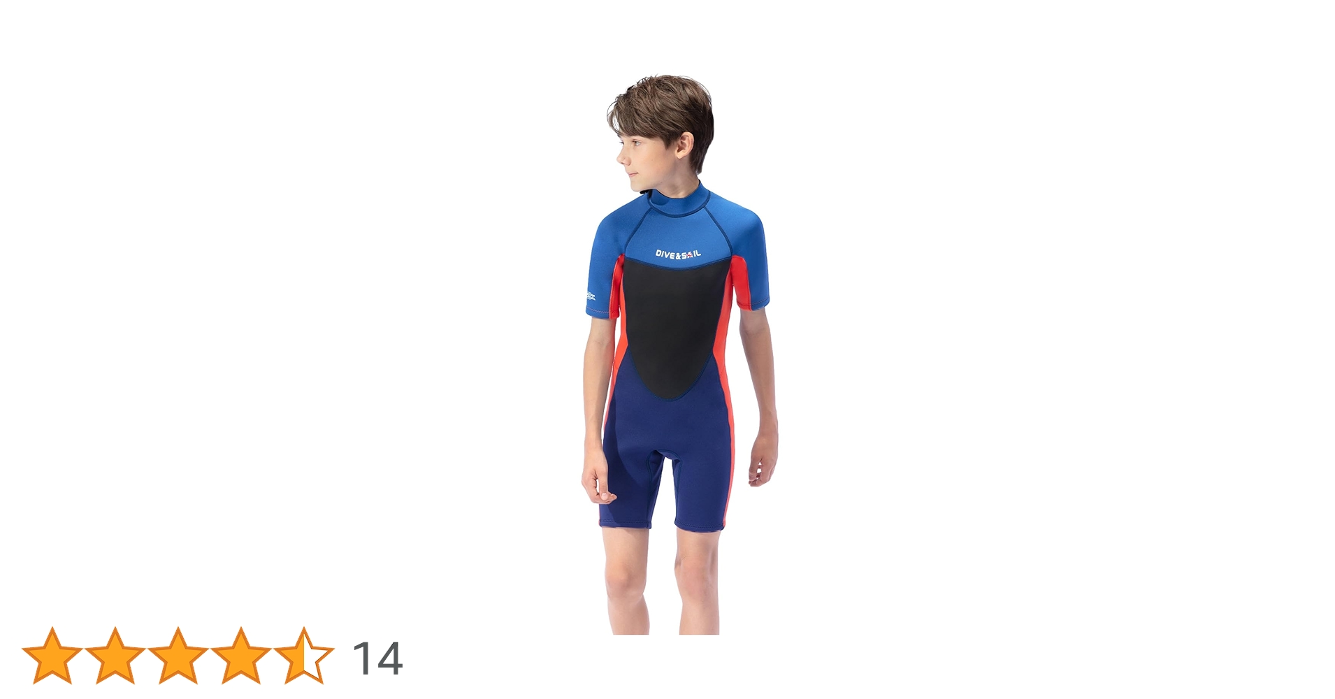 Amazon | ウエットスーツ 子ども 2.5mm 一体式 ワンピース