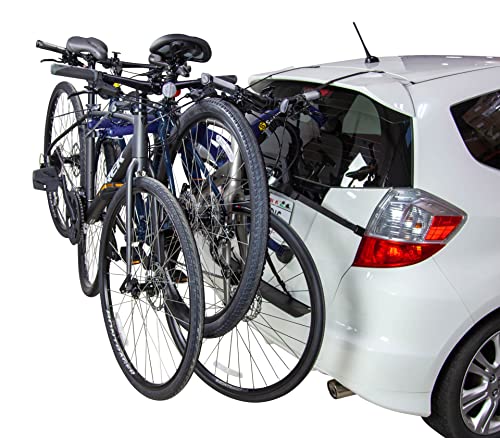 Saris Bones Ex Trunk Bike Rack Carrier, Mount 3 Bikes, Blue Sparkle #TOP5