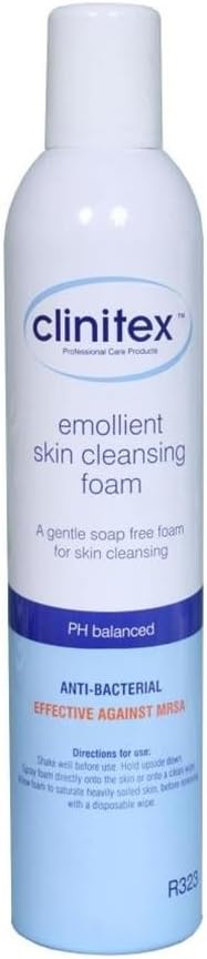 Clinitex R323 Skin Cleansing Aerosol Foam, Pack of 12