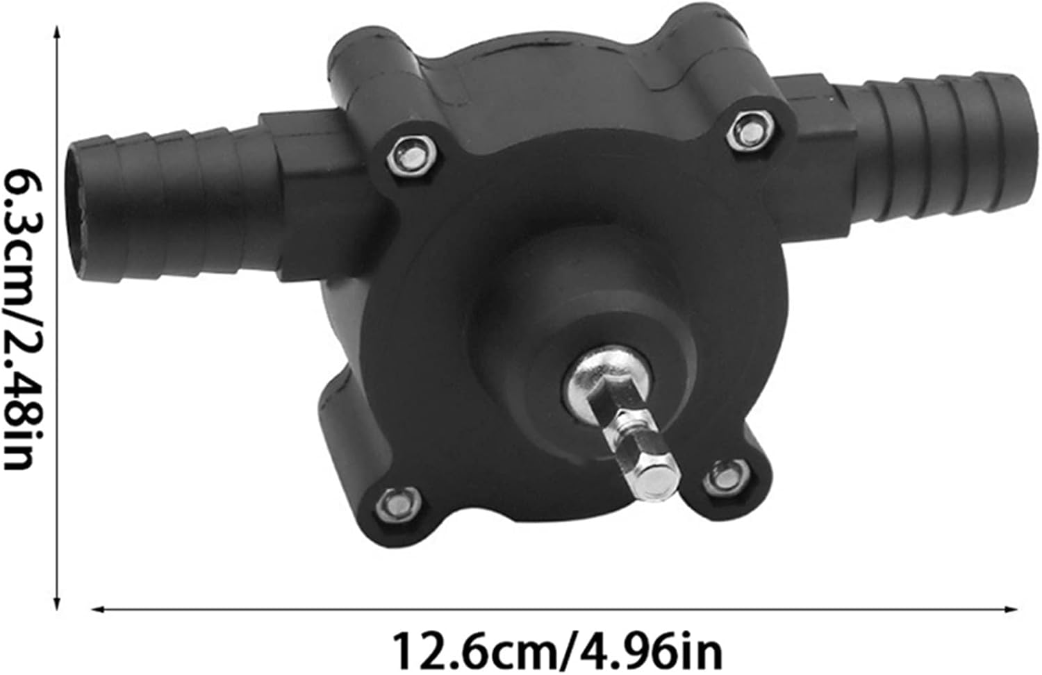 Mini Submersible Portable Electric Water Pump Self Priming Transfer Pumps Portable Round Shank Heavy Duty Self-Priming Hand Pump