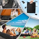 FORMIZON SUV Aufblasbare Matratze, 180 * 140cm Auto Luftmatratze, Aufblasbare Matratze Kofferraum mit Luftpumpe und 2 Kissen, Tragbare Doppelseitige Dickere Auto Bett für Reisen Camping Outdoor
