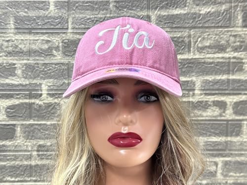 Image of Embroidered Adjustable Baseball Hat for Men Women, Washed Cotton | Premium Embroidery Design, Adjustable Metal Buckle Closure, Simple Lifestyle Wear