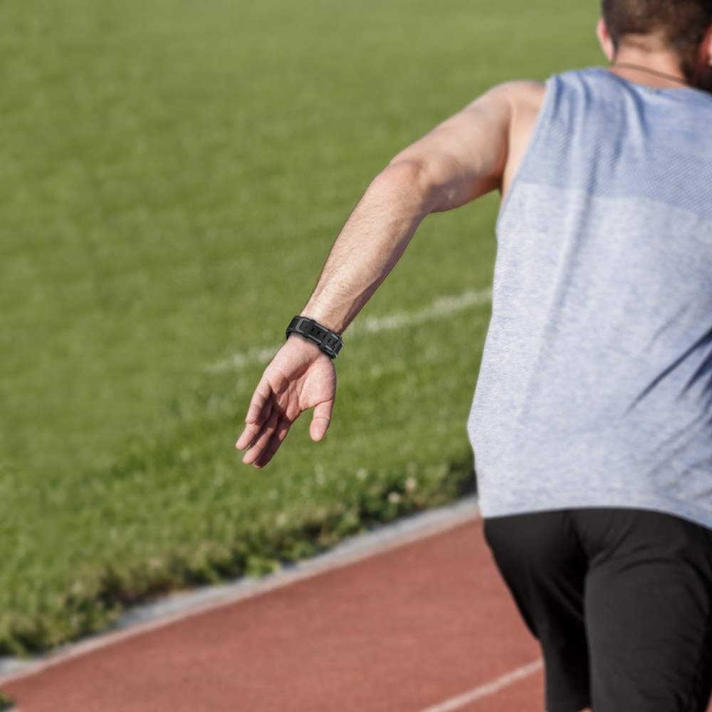 Bands Case Compatible with Apple Watch 44mm 42mm Sport Rugged Shockproof TPU Silicone Breathable Strap Protective Cover Compatible for iWatch Series SE 8/7/6/5/4/3/2/1