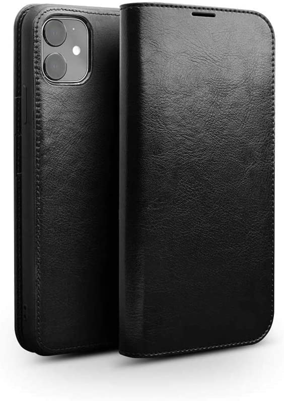 Étui iPhone 11 en cuir véritable avec porte-cartes pour simplifier votre quotidien