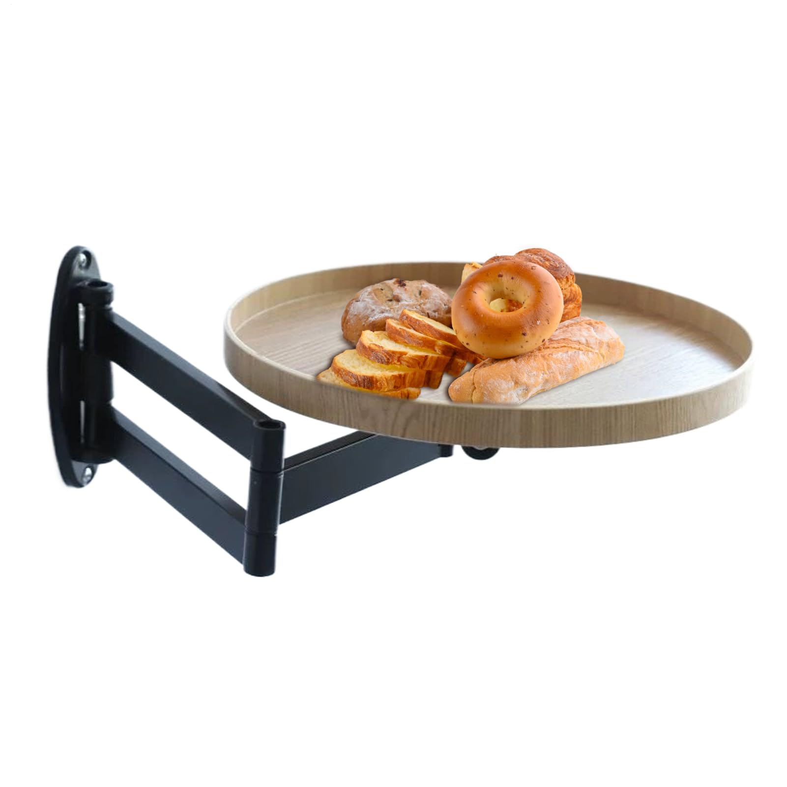 Étagère murale flottante en bois réglable pour le rangement de la chambre