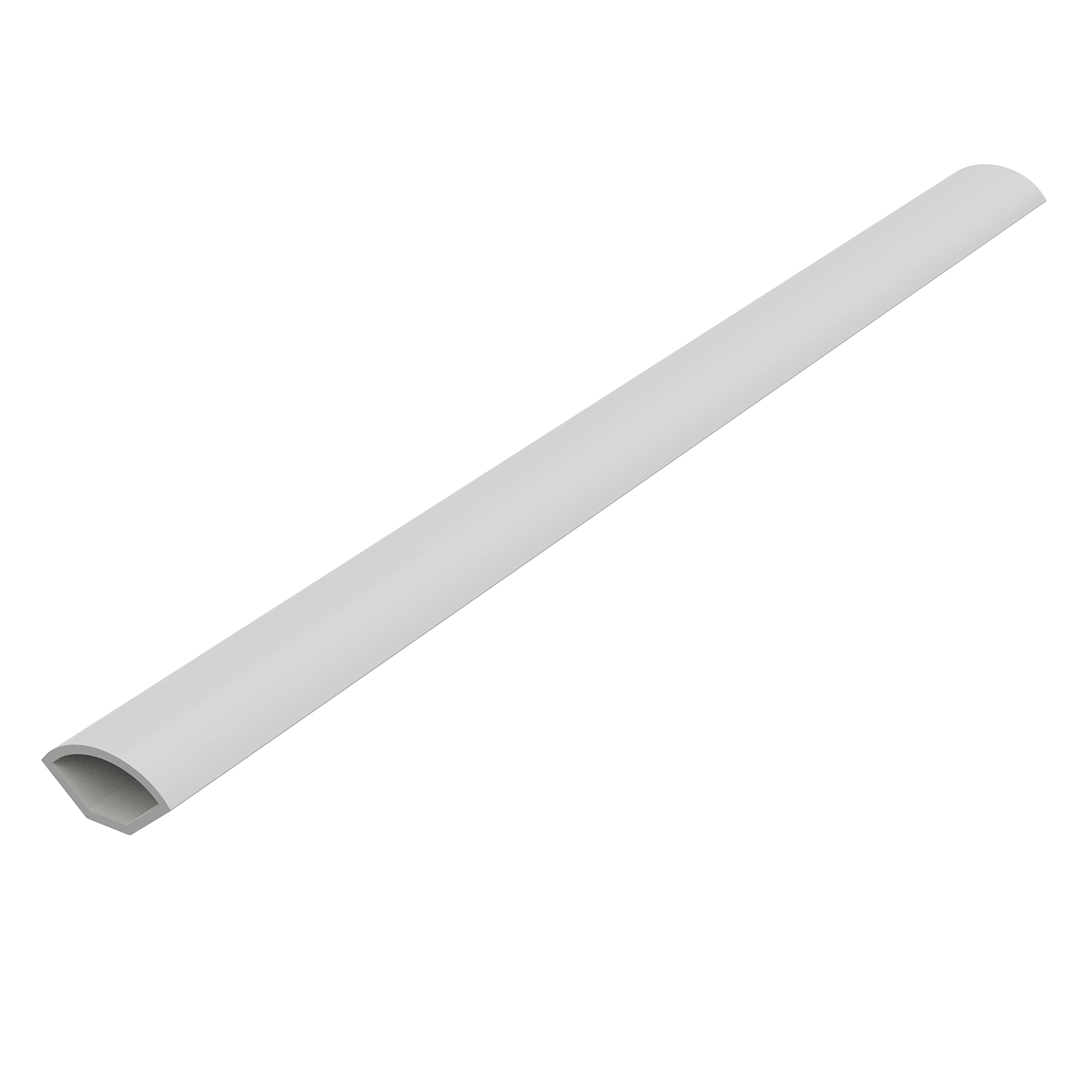 NRG Quadrant Trim Decorative Bathroom Cladding Finishing Bead for Bathroom Shower Wet Room White 3 PCS