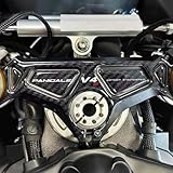 Adesivo resinato per Piastra Forcella Sterzo moto.