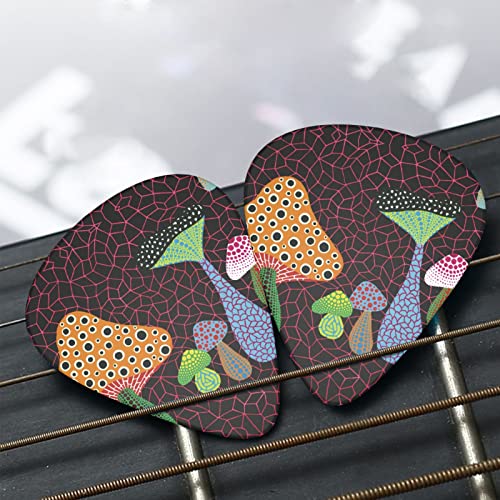 Médiators Guitare Pack de 12 Médiators Champignons Pour Guitare Électrique Guitare Acoustique Diverses Guitares - Les Beatles, Paul McCartney, John Lennon, RIngo Starr, George Harrison Médiators Guitare Pack de 12 Médiators Champignons Pour Guitare Électrique Guitare Acoustique Diverses Guitares – Image 7
