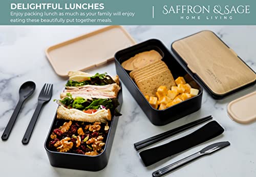 Saffron & Sage Home Living Saffron & Sage Bento Lunch Box thumb #6