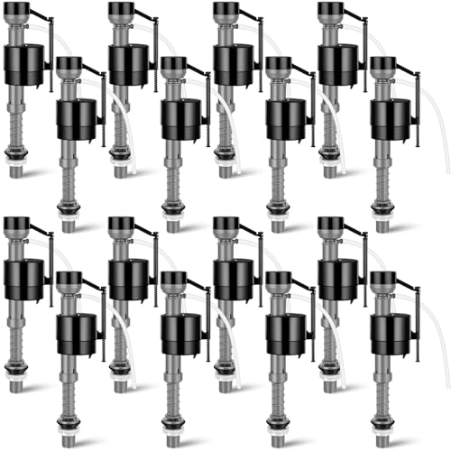 Lasnten 16 Pieces Toilet Fill Valve Toilet Tank Replacement Kit
