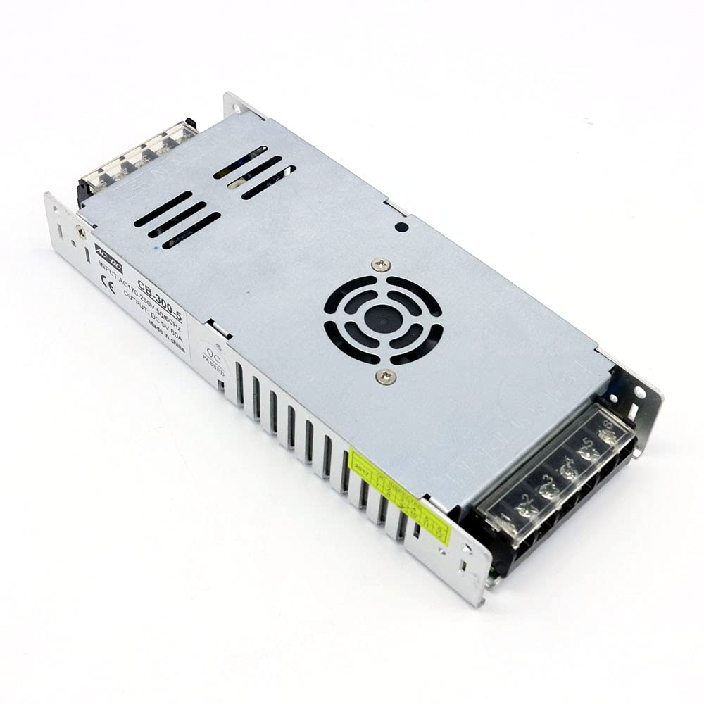 Alimentatore Interruttore Dc. 5 V 60A 300W. Display Driver Alimentatore AC 220V Ingresso Super Slim Volume Trasformatore di Alimentazione