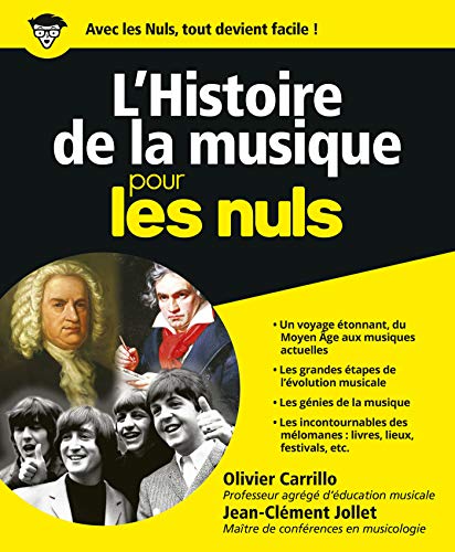 Télécharger L'Histoire de la musique Pour les Nuls Francais PDF