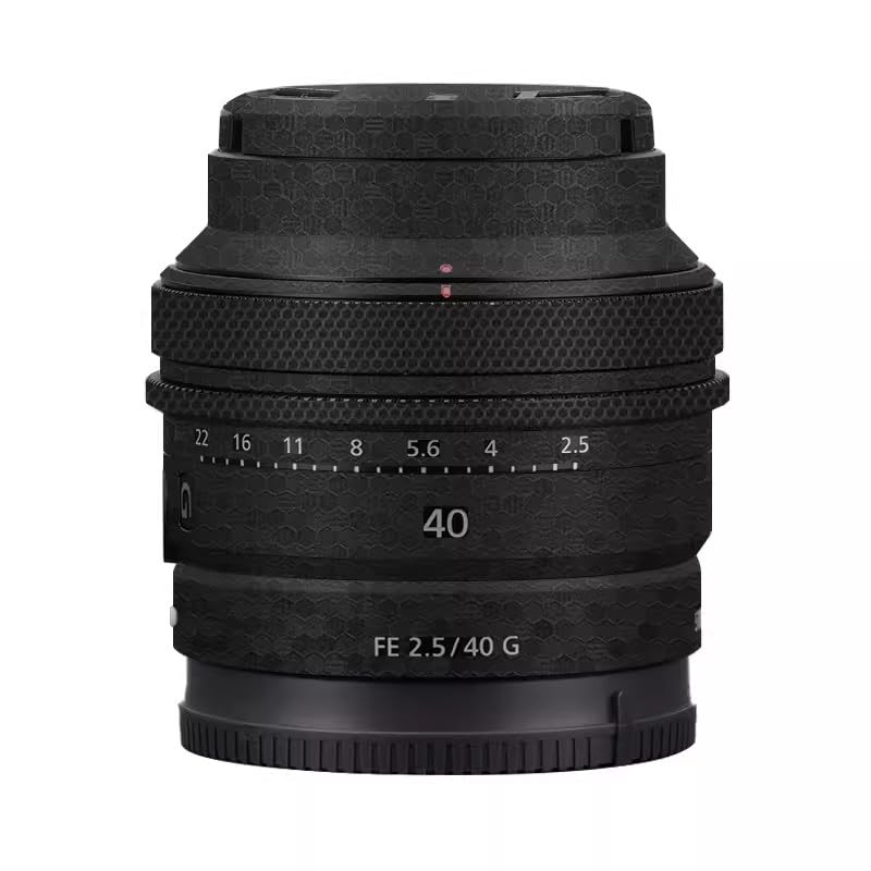 Évitez les rayures sur Sony FE 40 50 mm F2.5 G avec ce film nid d'abeille noir