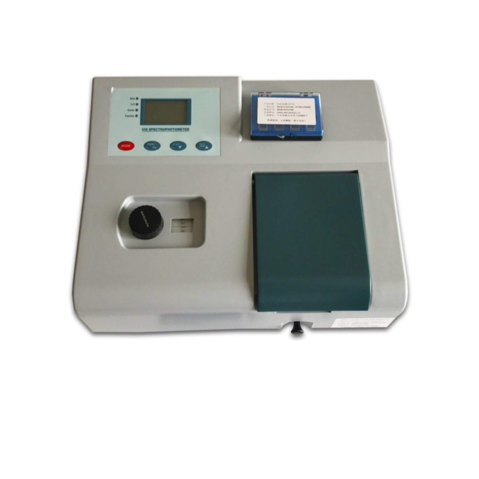 Capacidad analítica de espectrofotómetro visible con lámpara de tungsteno de bajo consumo, rango de longitud de onda de 190-1100 nm