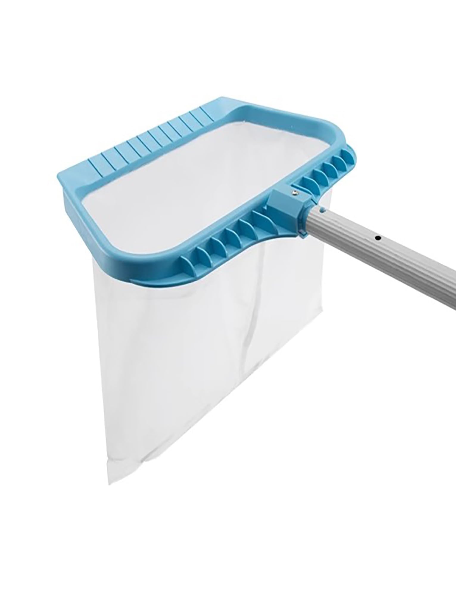 Esta Red para Recoger Hojas de Piscina, Herramienta de Limpieza Resistente para Piscinas con Bolsa de Malla de Nailon Fina y Profunda: Limpieza rápida, Borde fácil de Recoger, eliminación de