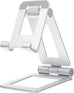 Hoement Suporte De Telefone Móvel Suporte De Telefone De Mesa Suporte De Tablet Suporte De Telefone Simples Suporte De Mesa Ajustável Suporte De Telefone De Mesa Suporte De Berço Suporte