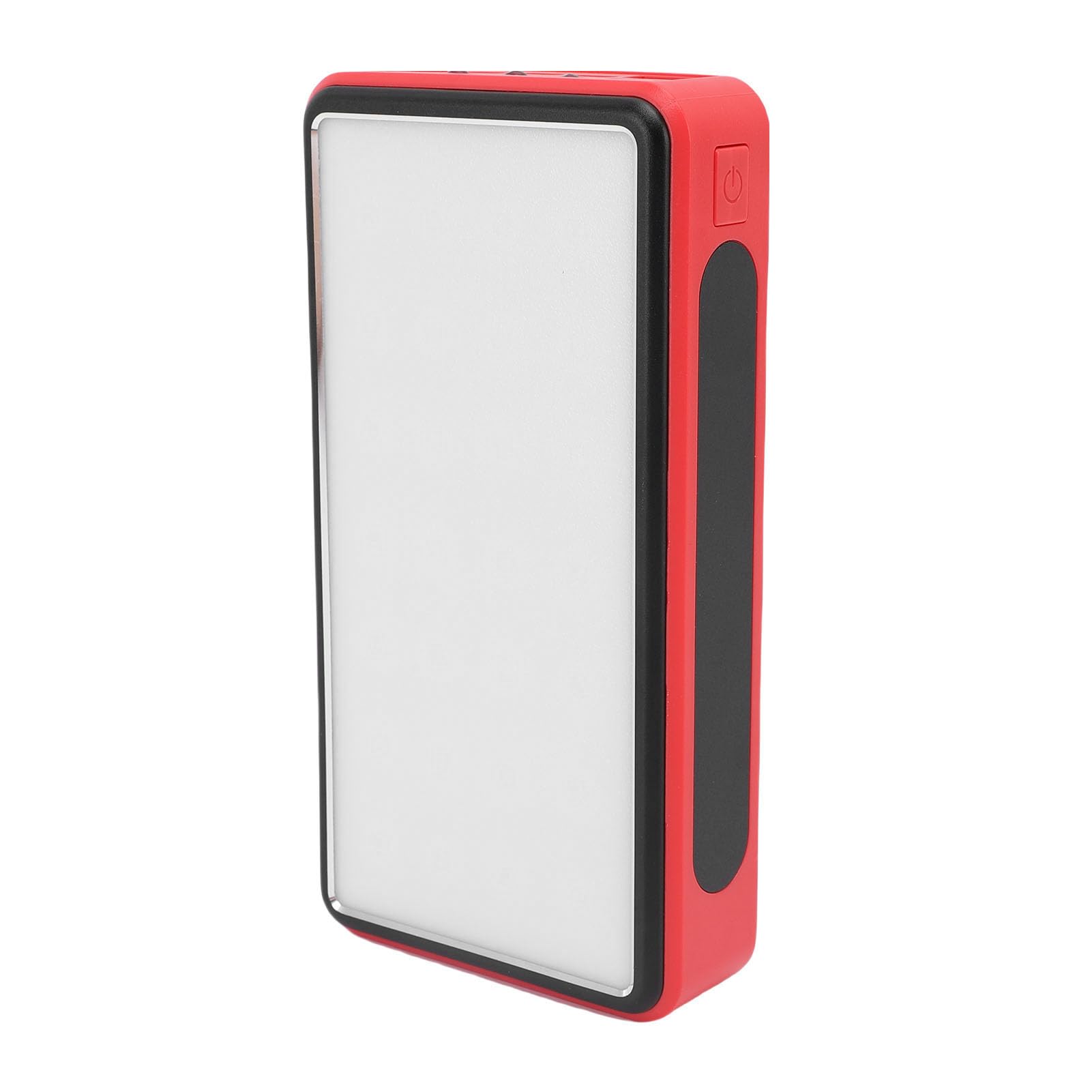 Banque d'énergie Solaire, Batterie Portable en Alliage d'aluminium 50 000 MAh avec 4 Chargeurs USB et Lampe de Camping LED, Chargeur de Téléphone Solaire pour Randonnées, Voyages, Pannes,