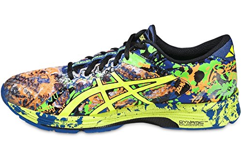 ASICS Gel-Noosa Tri 11, giày chạy bộ nam, màu cam (cam đậm/vàng nhạt/xanh asics 3007), 44 EU