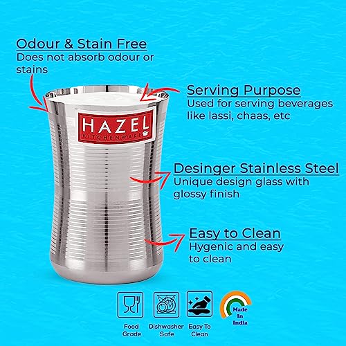 Vaso Jumbo de Acero Inoxidable HAZEL 650 ML miniatura 3